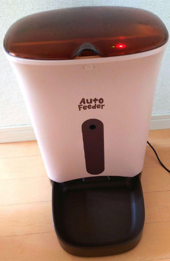マルカン　ペット用オートフィーダー　カメラ付　説明書あり