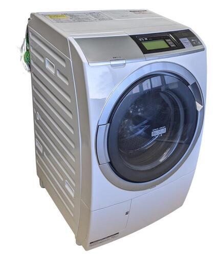 2024年最新入荷 ドラム式電気洗濯乾燥機(日立/ビッグドラムスリム組込型/2015年製) 洗濯機
