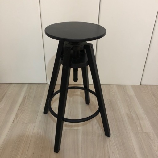 IKEA バーチェア DALFRED ダルフレッド黒 (yi) 人形町の椅子