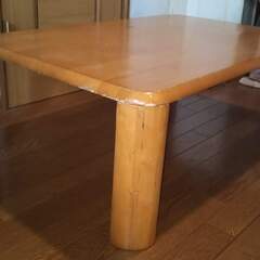 木製ローテーブル（ニトリ）