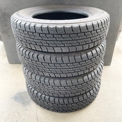 807-4)工賃込み！145/80R13グッドイヤースタッドレス...