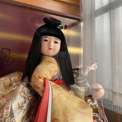 日本人形 舞踊人形 春童 作 「浪漫」
