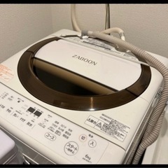 お取引先決まりました　洗濯機TOSHIBA ZABOON 6.0...