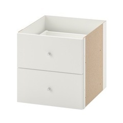 【ネット決済】IKEAのカラックス用 インサート（2段引き出し）×3点