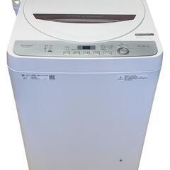 全自動電気洗濯機(SHARP/縦型/4.5kg/2019年製)