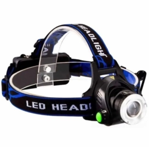 LED ヘッドライト 充電式 PSE認証 18650蓄電池 \u0026充電アダプタ付属