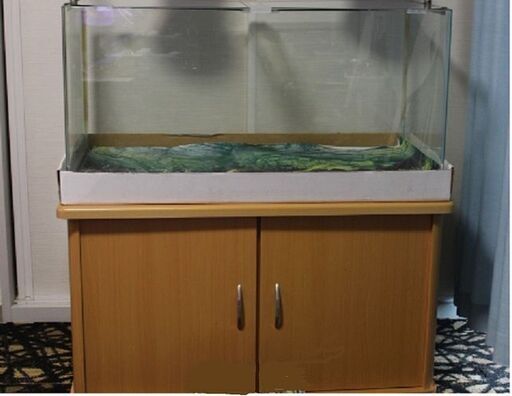 (取り引き中)ニッソー90cm水槽 、水槽台 セット