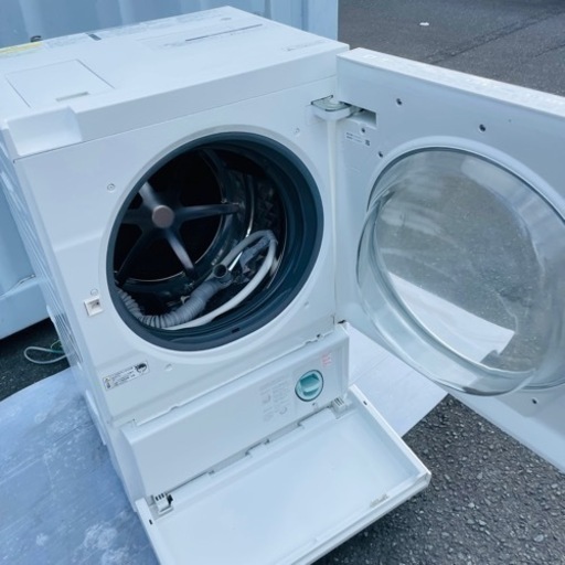 激安✨高年式　Panasonic ドラム式洗濯乾燥機　キューブル