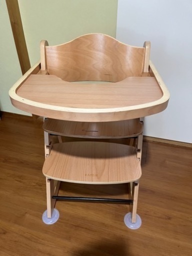 【美品】KATOJI ハイチェア ベビーチェア