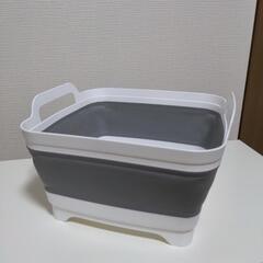 SUDOO 洗い桶 折り畳みソフトバケツ 10L