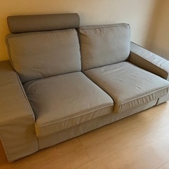 【値下げしました】IKEA 2人掛けソファ　イケアソファ