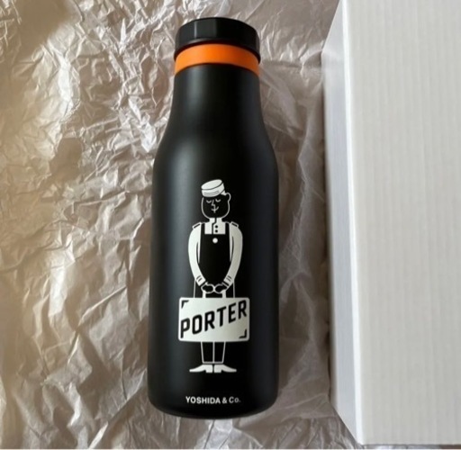 スターバックス × ポーターPORTER ステンレスロゴボトル 水筒 473mL