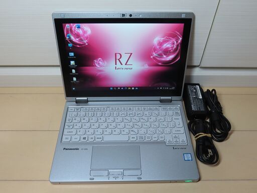 JC0781 パナソニック Let's Note CF-RZ6 SIM搭載 コンパクト 極美品 office