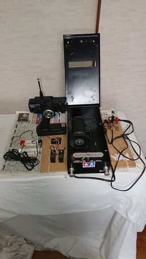 完全稼働のプロポとエンジンスターターボックス