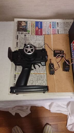 完全稼働のプロポとエンジンスターターボックス