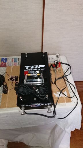 プロポ＆エンジンスターターボックス 完全稼働のプロポとエンジンスターターボックス