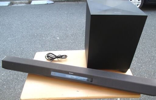 ☆ソニー SONY HT-CT260 SA-CT260 SA-WCT260 2.1ch Bluetooth サウンドバー/ホームシアターサウンドシステム◆ワイヤレス音楽再生を手軽に実現