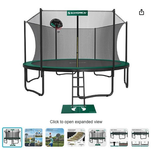 大型トランポリン　15ft (約４.5m)