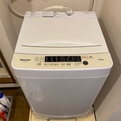 洗濯機 Hisense 2021年製 4.5kg 標準使用期間7年