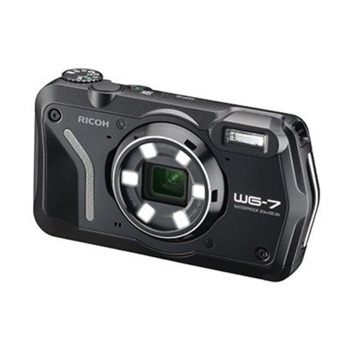 RICOH リコー デジタルカメラ WG-7 ブラック 防水 新品未使用 未開封
