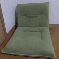 値下げ↓座椅子　緑　
