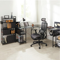 【取りに来られる方限定】ニトリ　リクライニングオフィスチェア(OC701 BK)