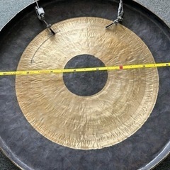 銅鑼 ドラ ゴング 定価約25万　マレット付