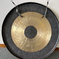 銅鑼 ドラ ゴング 定価約25万　マレット付