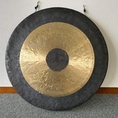 銅鑼 ドラ ゴング 定価約25万　マレット付