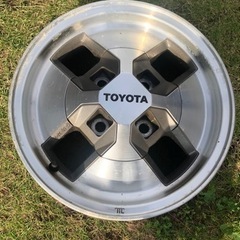 旧車 当時物 トヨタ AE86 ハチロク 純正 アルミホイール 4本 4H-114.3 