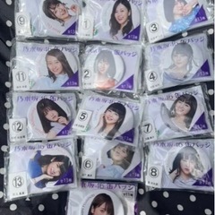 乃木坂46のバッジ　新品未使用