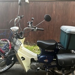 プレスカブ 88cc カスタム キャブ12v セルなし