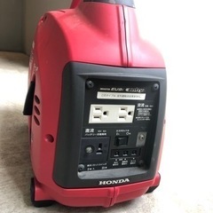 発電機　HONDA インバーター発電機 EU9i entry