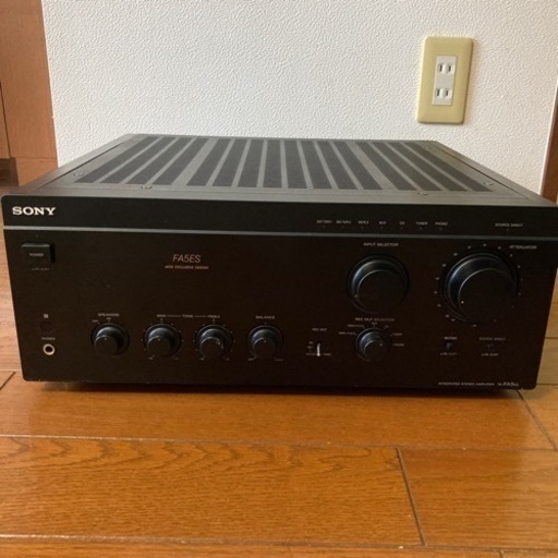 SONY プリメインアンプ　中古