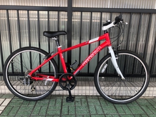 クロスバイク軽量アルミフレーム 7段「モーメンタム」