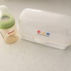 【無料】哺乳瓶＆哺乳瓶消毒ケース