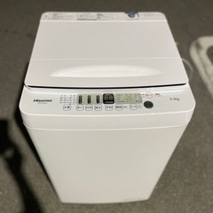 【2022年製】ハイセンス 5.5kg 全自動電気洗濯機 HW-...