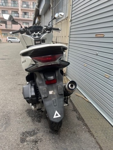 PCX綺麗JF81マフラービームス！グリップヒーターつき！
