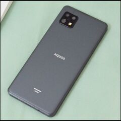ほぼ未使用 SIMフリー SHG07 AQUOS sense6s ブラック J:COM アクオス