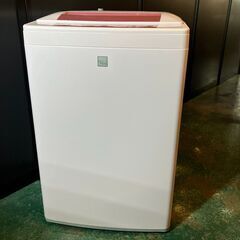 AQUA アクア 全自動 洗濯機 AQW-S7E3 7kg 7キロ 2017年製 ピンク○BA08W004