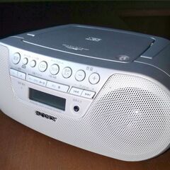 SONYソニー CDラジオ　MP3データの再生が可能　美品