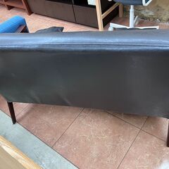 😆比較的良好😆2Pアームソファ 2人掛けソファ😆クッション付き 黒 ブラック😆3290