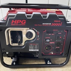 発電機_HPG3000i（インバーター式）レンタルしてます。