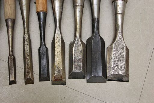 在銘 のみ ノミ 鑿 小道具 大工道具 まとめて (HD1700wY)