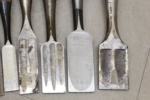 在銘 のみ ノミ 鑿 小道具 大工道具 まとめて (HD1700wY)