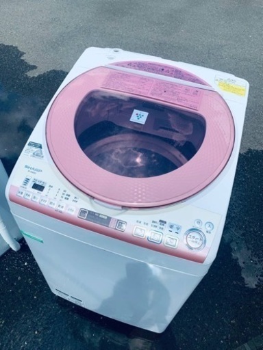 EJ704番⭐️8.0kg⭐️ SHARP電気洗濯乾燥機⭐️