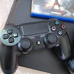 PS4本体 コントローラー2個付き
