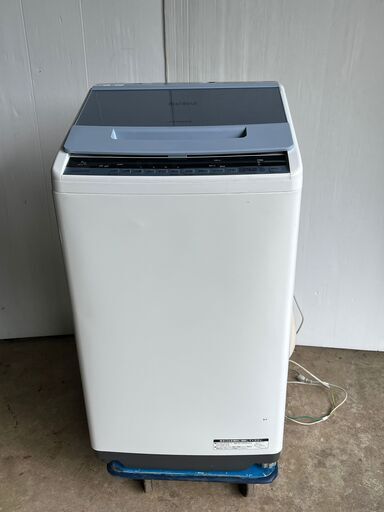 日立 ビートウォッシュ 全自動洗濯機 BW-V70C（ブルー） ビートウォッシュ  お近くなら無料配達いたします。