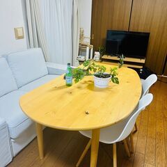 アンダー材マガジンラック ダイニングテーブル　定価6万円　（写真追加）