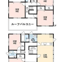 建売では満足出来ない貴方にピッタリ！ ゆとりと開放感をデザインした2017年築の保険・保証付き注文住宅！用途多彩な広々敷地です！【VRでいつでも内覧可能】 - 不動産